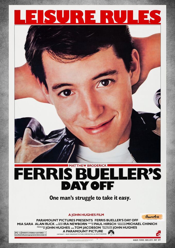 Ferris Buellers Day Off Movie Poster