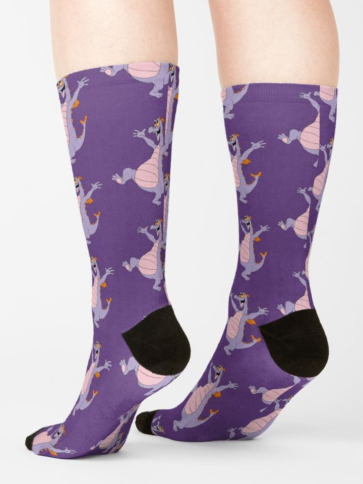 Figment - Theme Park Art Socks