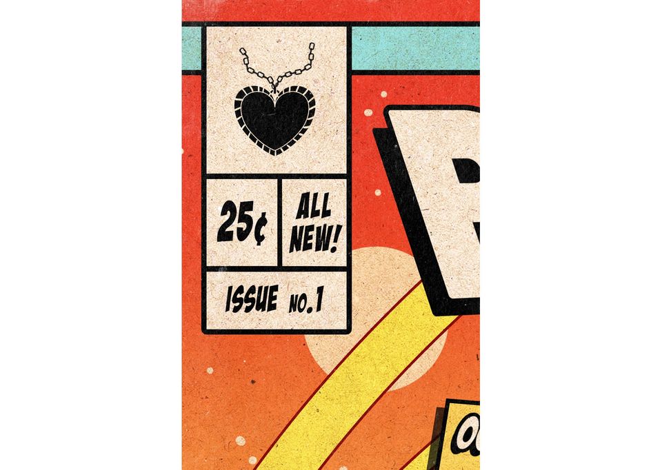 Britney Spears - Oops! I Did It Again Vintage Comic Cover poster