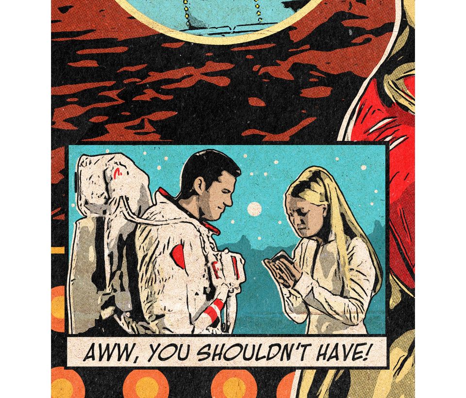 Britney Spears - Oops! I Did It Again Vintage Comic Cover poster