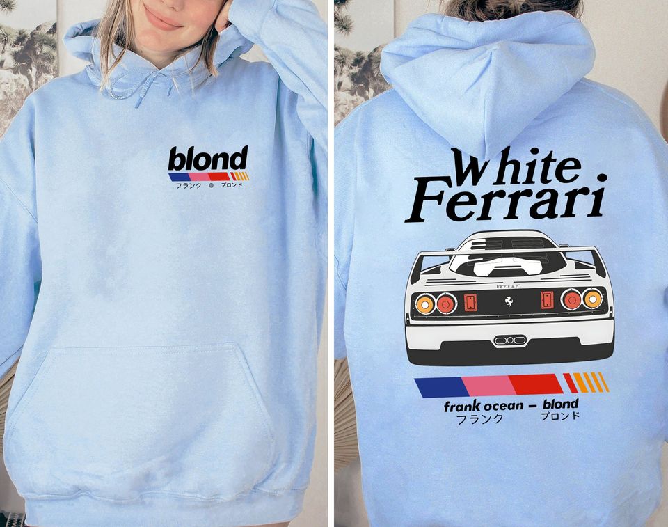 Frank Ocean Blond White Ferrar T Shirt