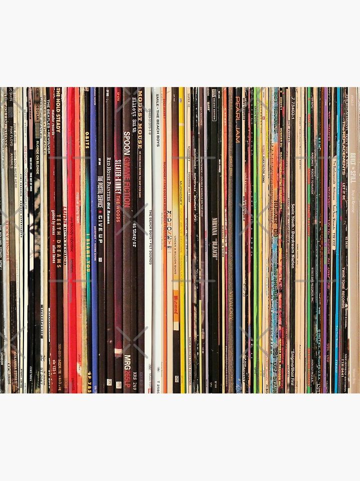 Ultimate Vinyl Record Collection Shower Curtain