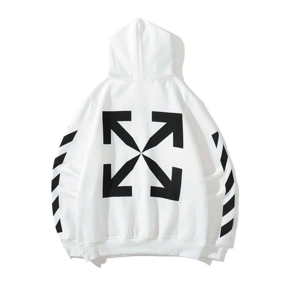 Mona Lisa Streetwear Striped Hoodie