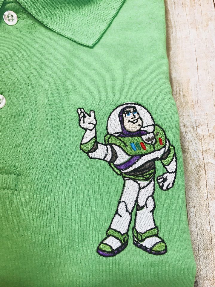 Buzz Lightyear Embroidered Polo Shirt