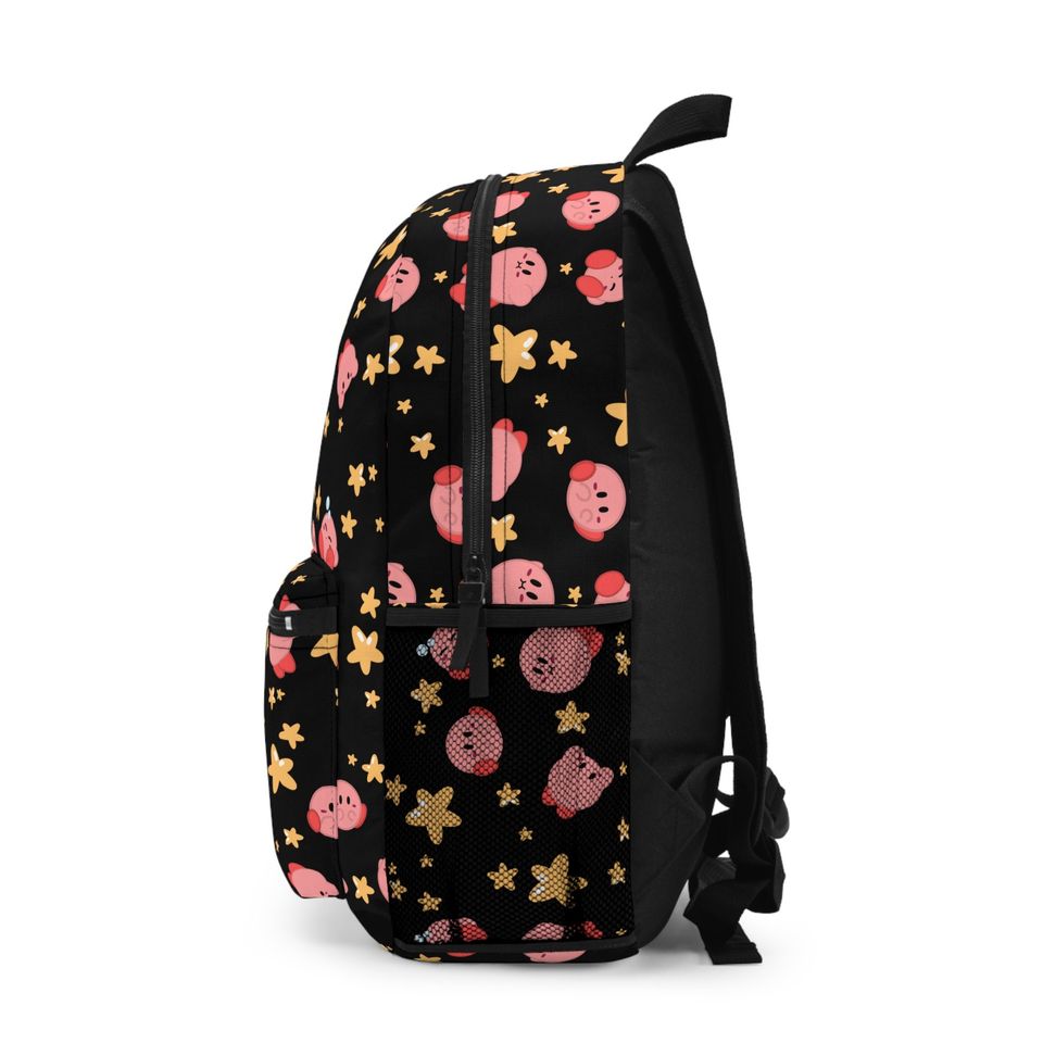 Kirby - Fan Art - Gaming - Back to School - Bag - Backpack