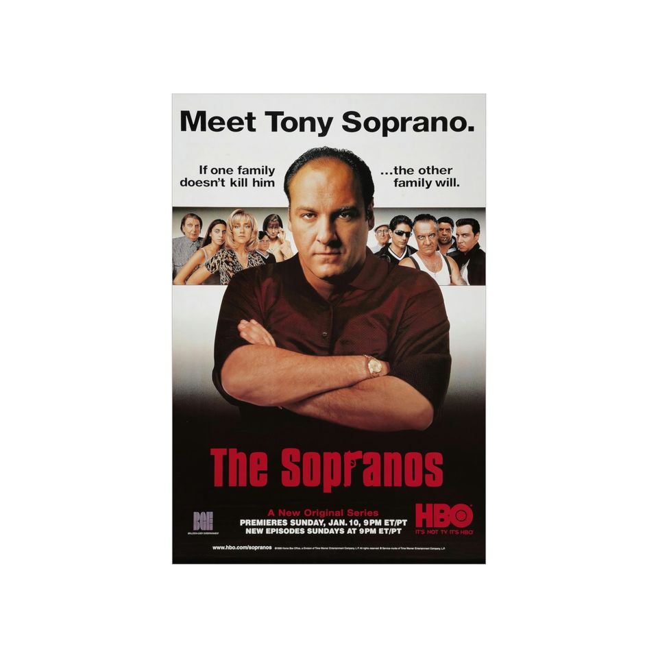 The Sopranos (HBO) Poster