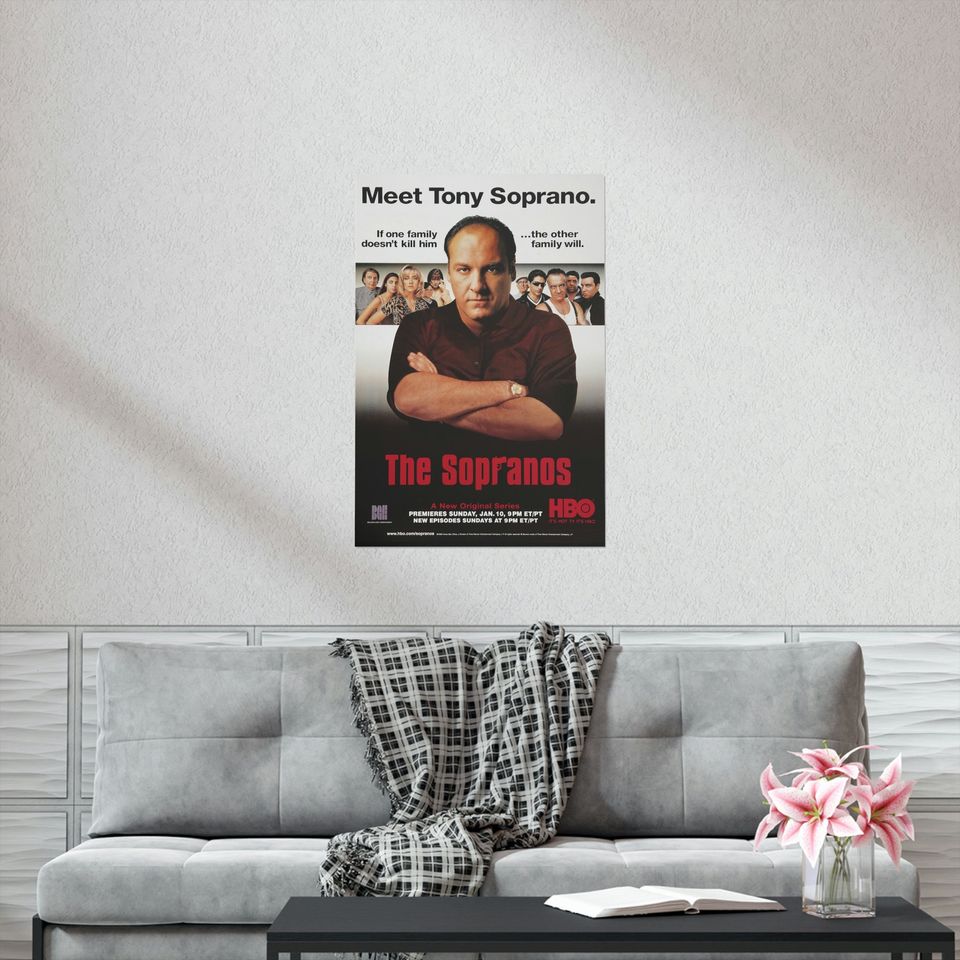 The Sopranos (HBO) Poster