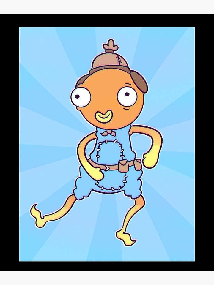 fishstick Premium Matte Vertical Poster