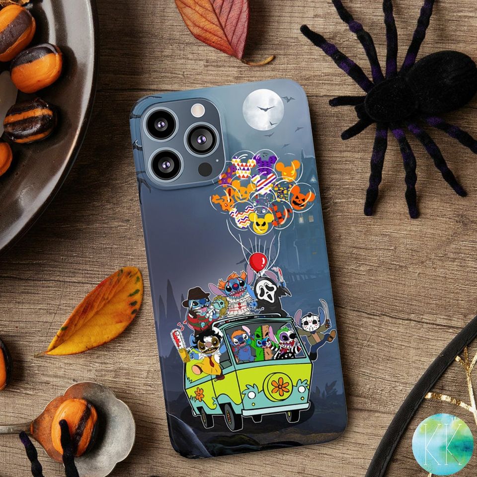 Horror Stitch iPhone Case , Disney Stitch Halloween iPhone Case