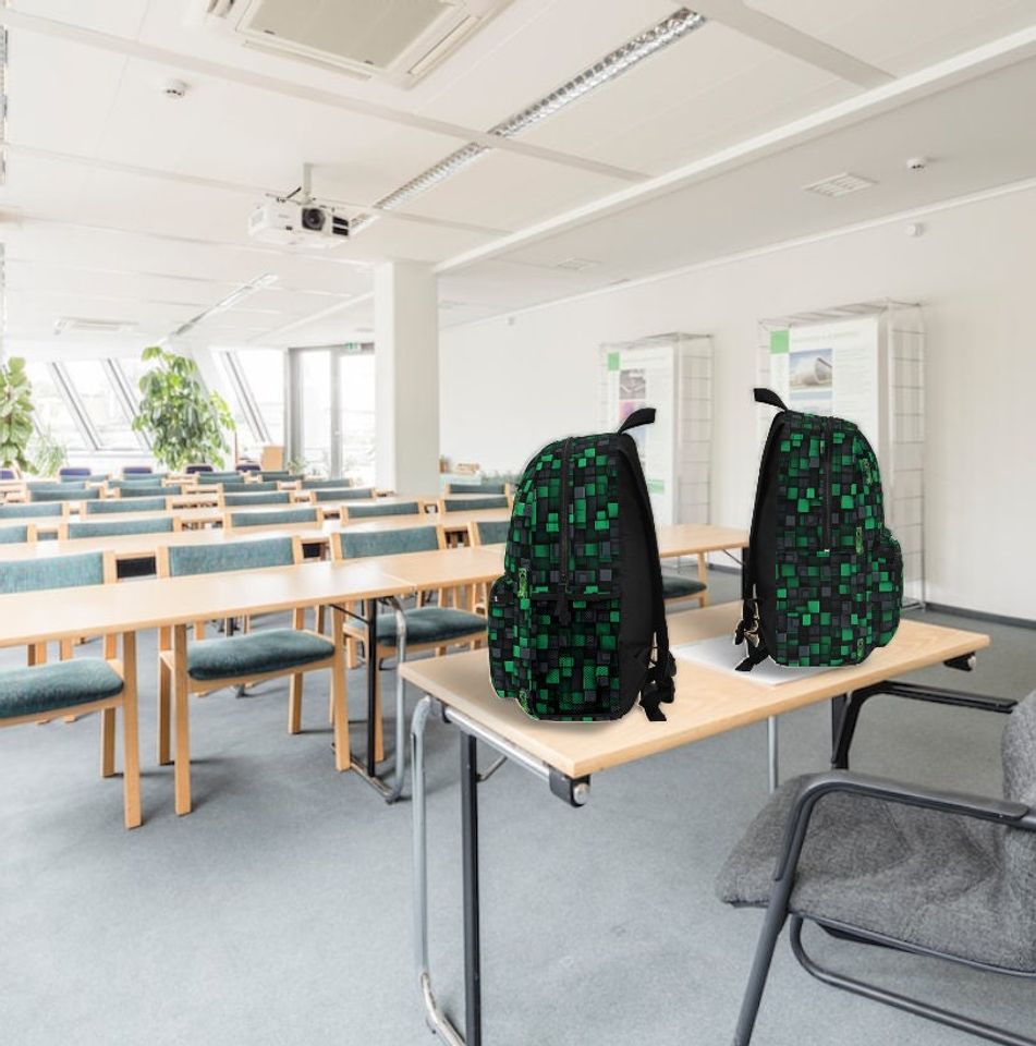 Customizable Minecraft Creeper Backpack