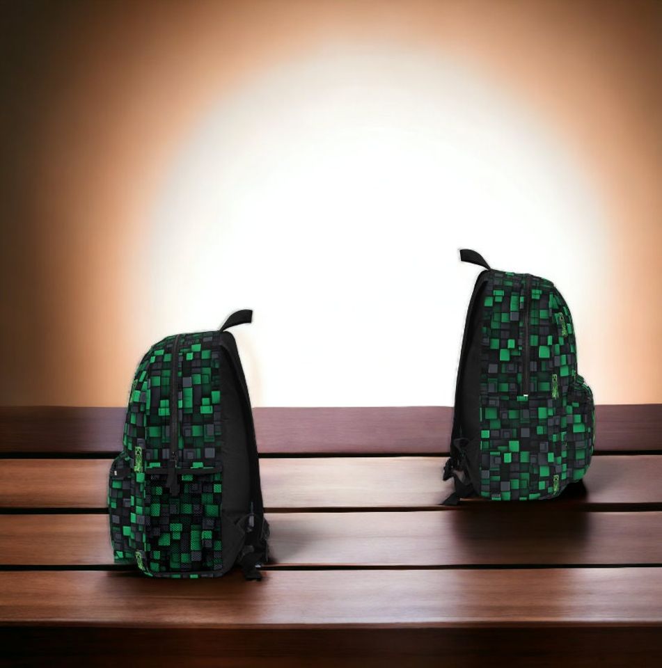 Customizable Minecraft Creeper Backpack