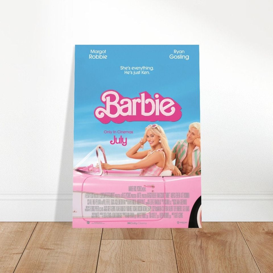 Barbie movie poster 2023 Poster