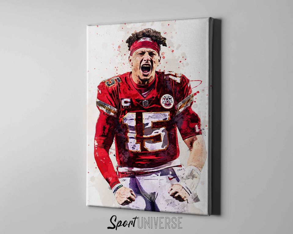 Patrick Mahomes poster Patrick Mahomes Premium Matte Vertical Posters