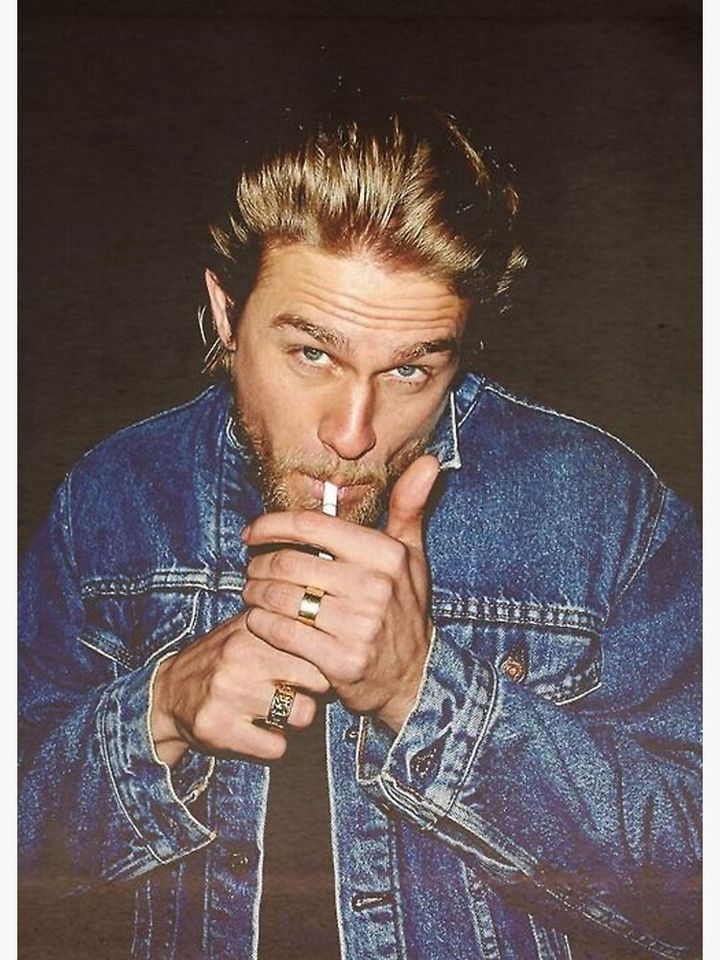 charlie hunnam Premium Matte Vertical Poster