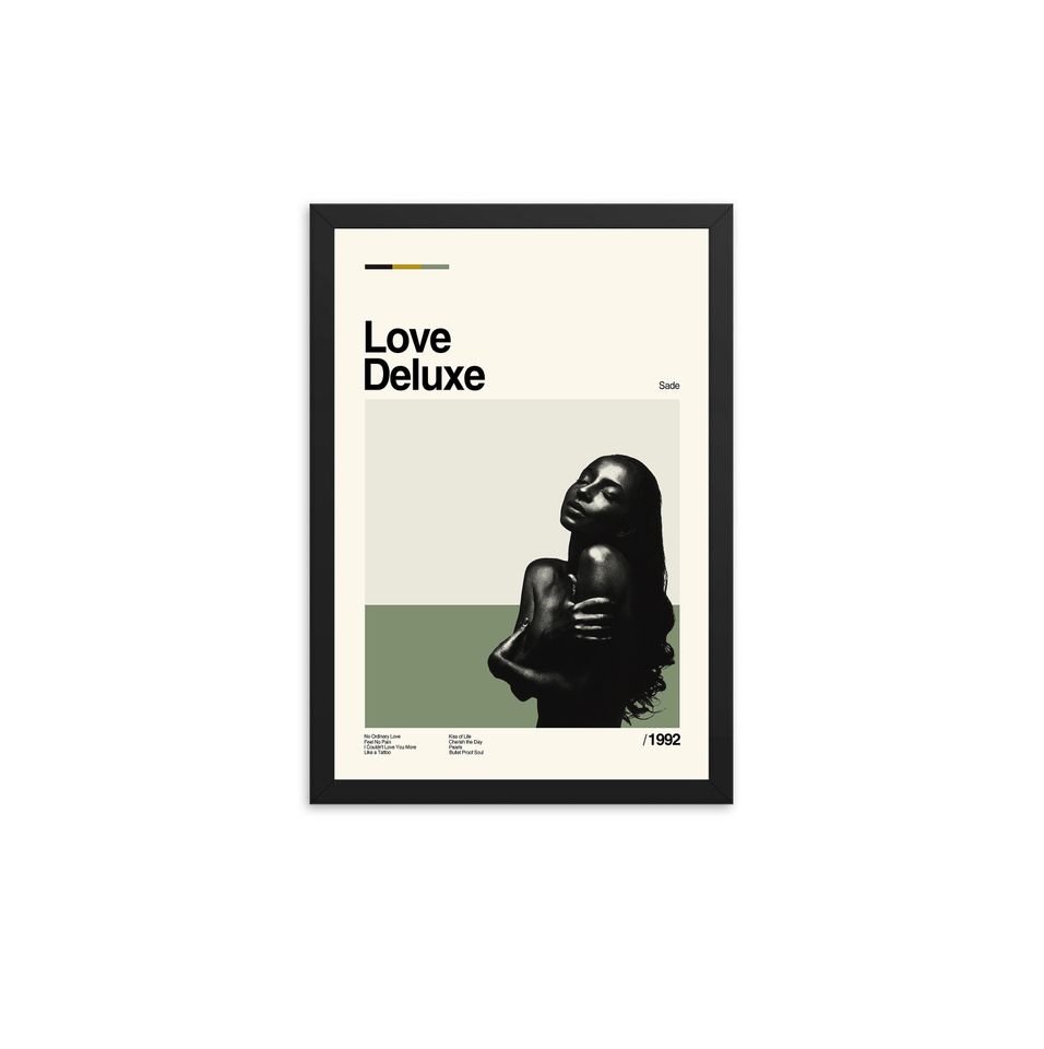 Love Deluxe - Sade Album Poster