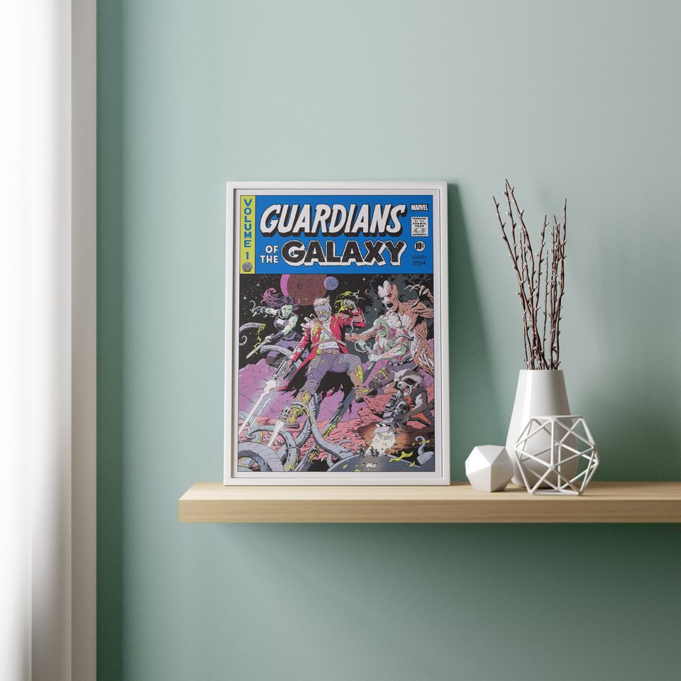 Guardians of the Galaxy Comics Poster