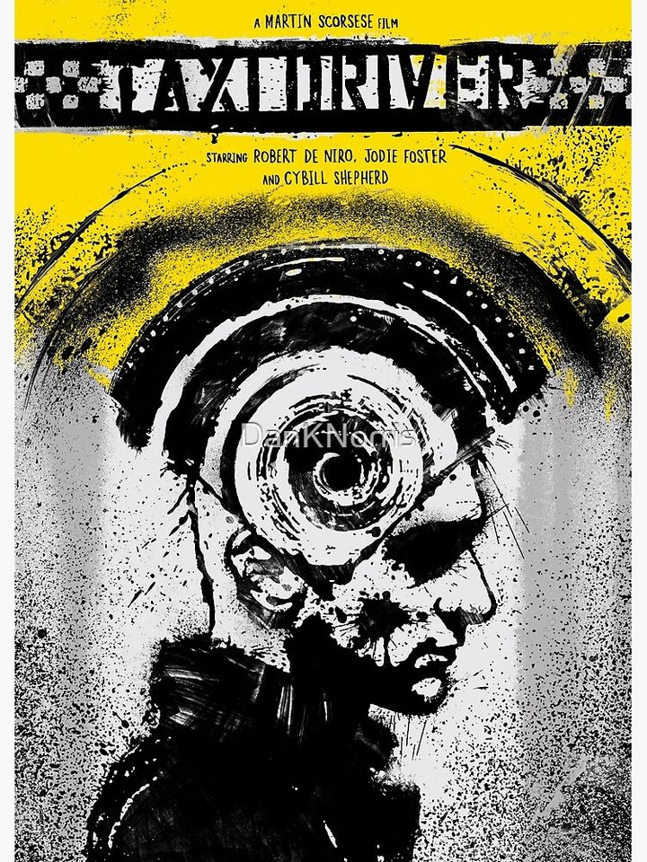 Taxi Driver Premium Matte Vertical Poster