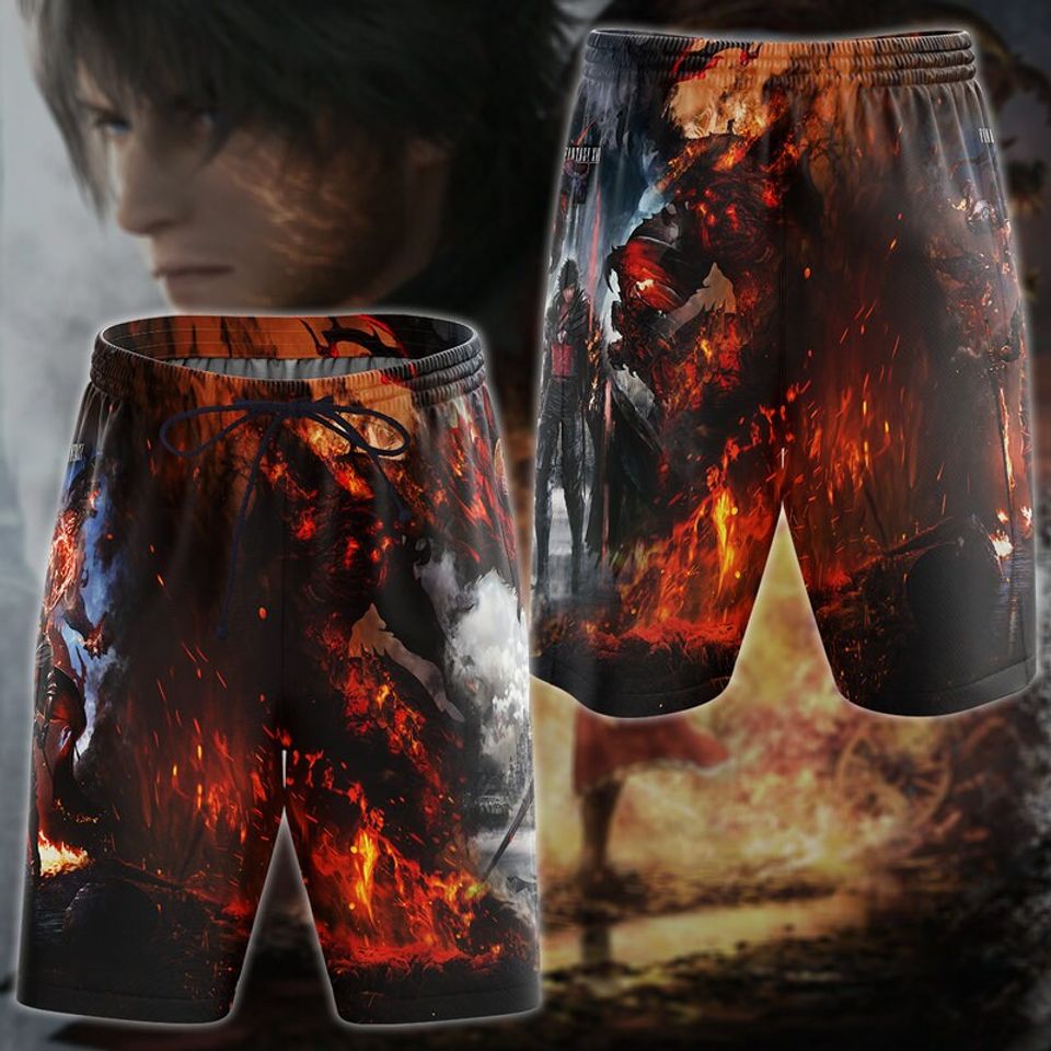 Final Fantasy XVI Video Game Hawaiian Shirt