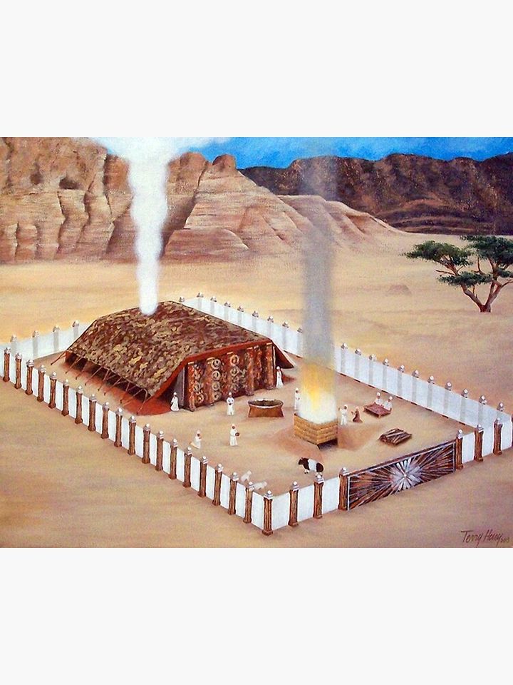 Tabernacle in the Wilderness Premium Matte Vertical Poster