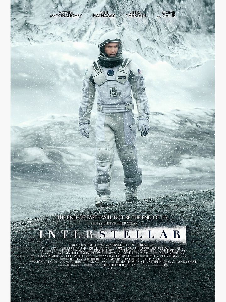 Interstellar 2014 poster Premium Matte Vertical Poster