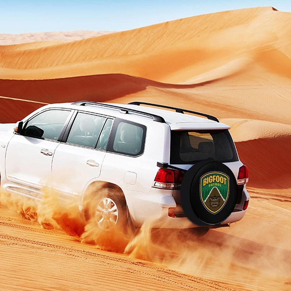 Bigfoot Patrol Spare Tire Cover