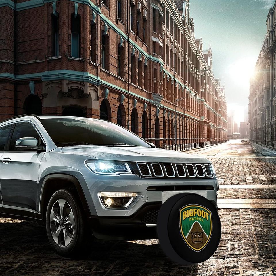 Bigfoot Patrol Spare Tire Cover