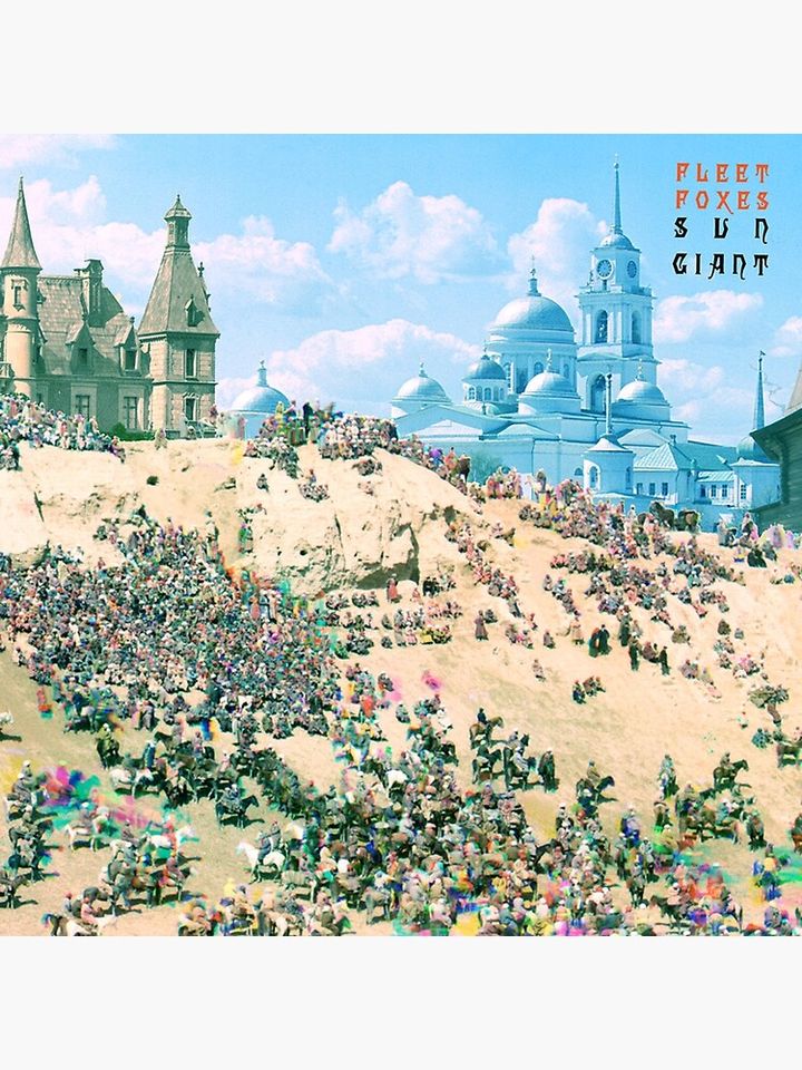Fleet foxes sun giant Premium Matte Vertical Poster