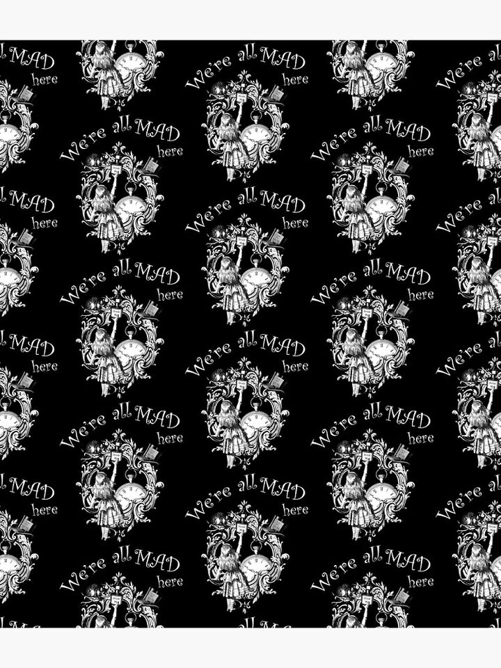 Alice in Wonderland - "We're All Mad here" Backpack