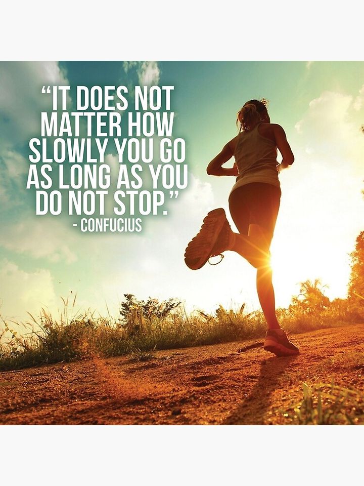 Women's Fitness Inspirational Workout Quote Premium Matte Vertical Poster