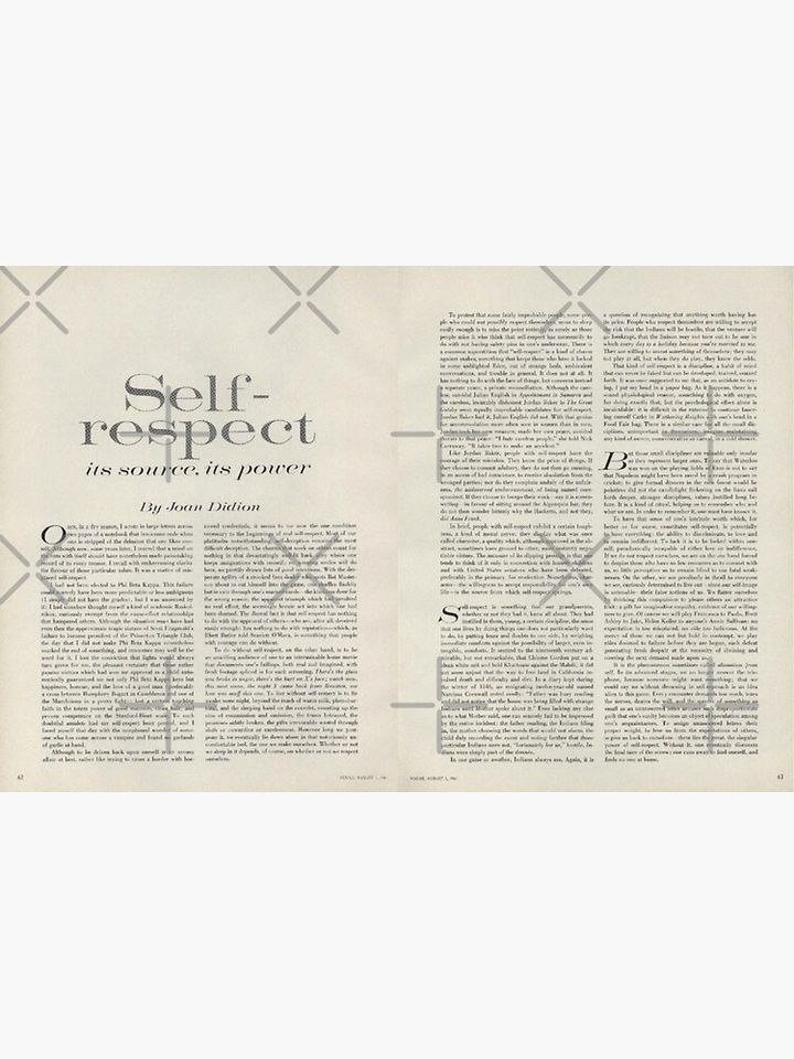 Joan Didion Premium Matte Vertical Poster