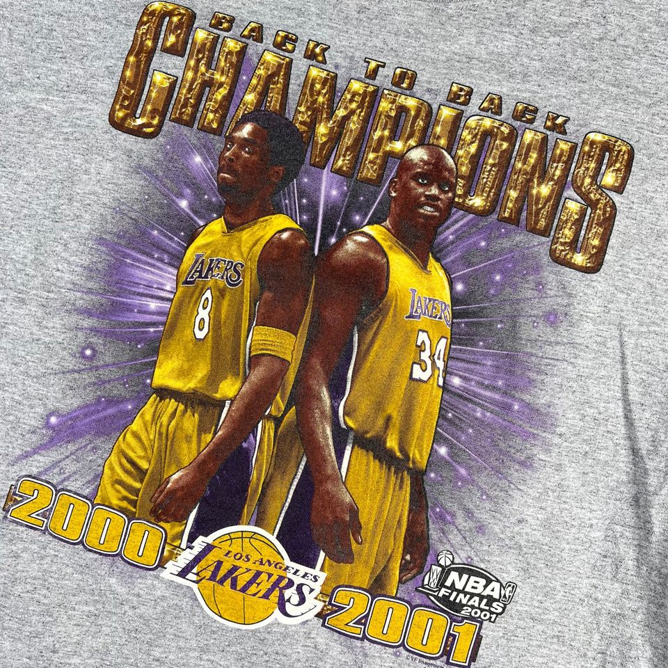 2001 Kobe & Shaq Lakers T-shirt