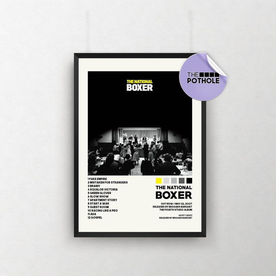 The National Posters / Boxer Poster