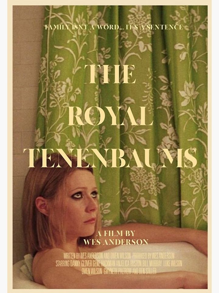 the royal tenenbaums Premium Matte Vertical Poster