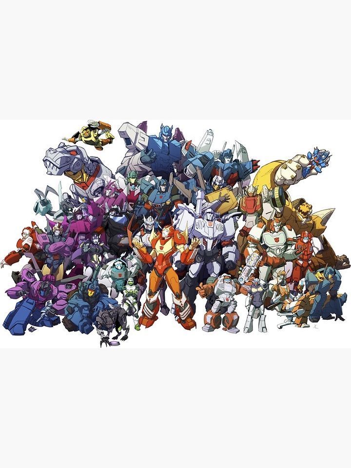 Transformers - More Than Meets The Eye Premium Matte Vertical Poster