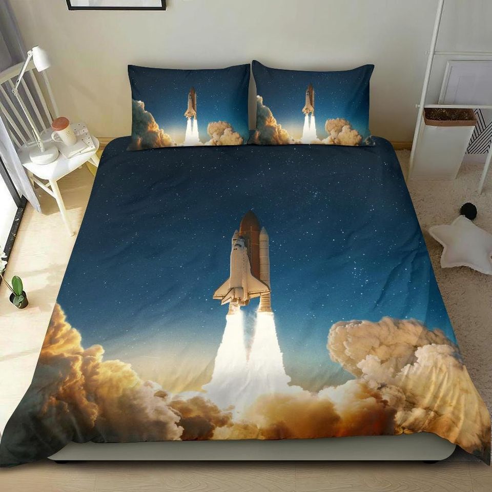 Nasa Space Launch bedding Set, Duvet Cover