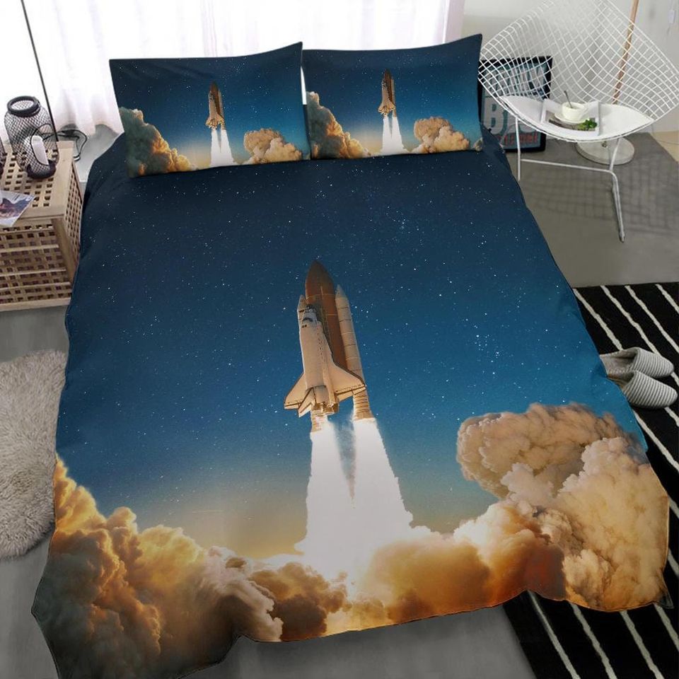 Nasa Space Launch bedding Set, Duvet Cover