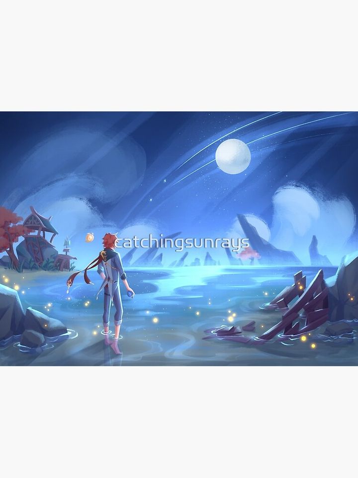 GENSHIN IMPACT - Childe Tartaglia Premium Matte Vertical Poster