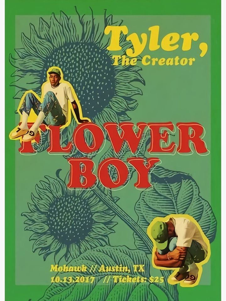 Flower Boy Album Poster Premium Matte Vertical Poster