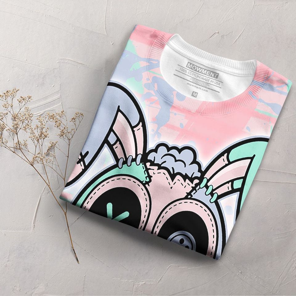 Shirt To Match Jordan 5 Retro Easter - Air Rabit 3D T-Shirt