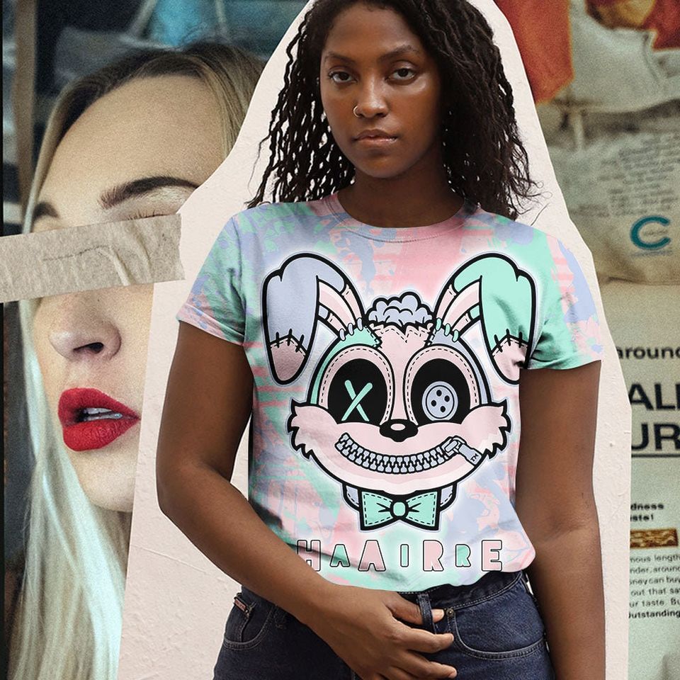 Shirt To Match Jordan 5 Retro Easter - Air Rabit 3D T-Shirt