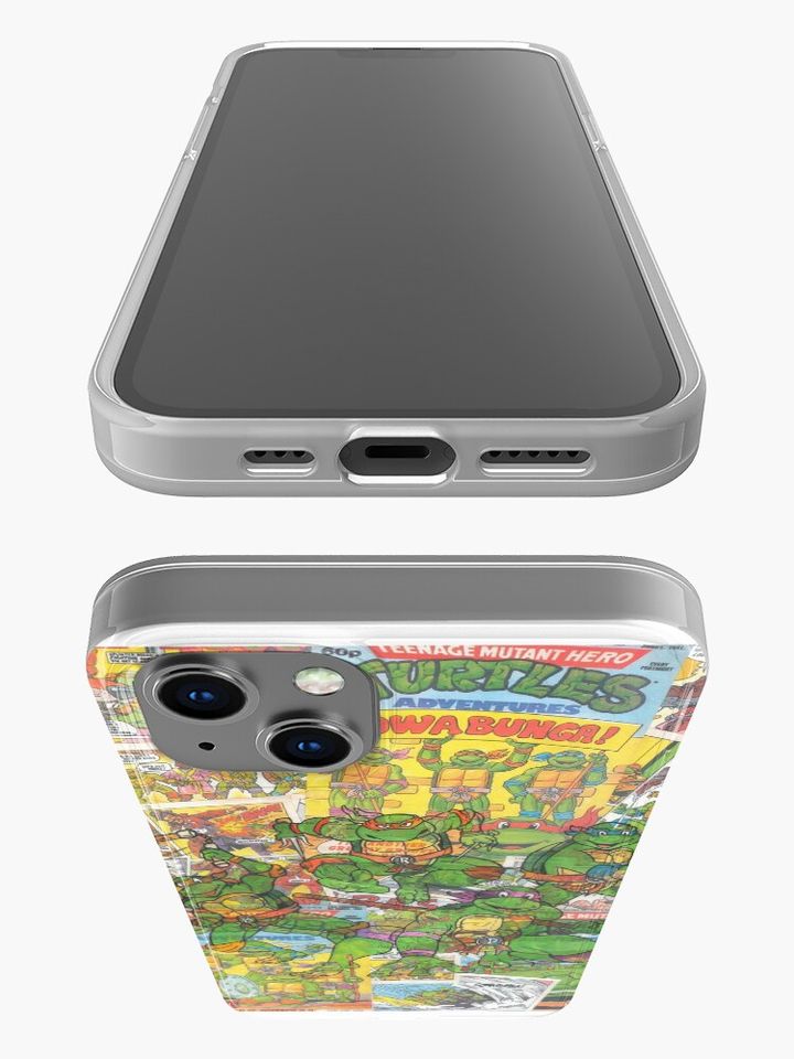 Vintage Comic Teenage Mutant Hero Turtles iPhone Case