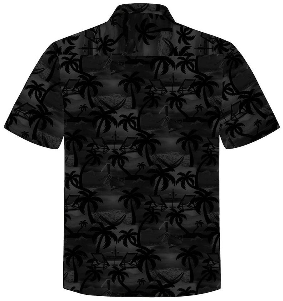 Hawaiian Shirt Paradise Night, Tropical Pattern Shirt ,Funny Hawaiian Shirt