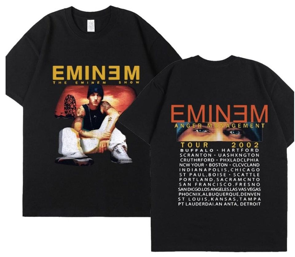 Eminem Anger Management Tour 2002 T-Shirt