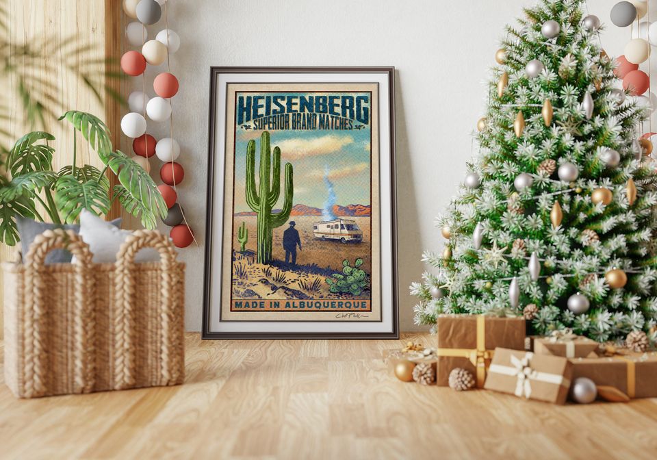 Breaking Bad Poster | Walter White Poster | Jesse Pinkman Poster