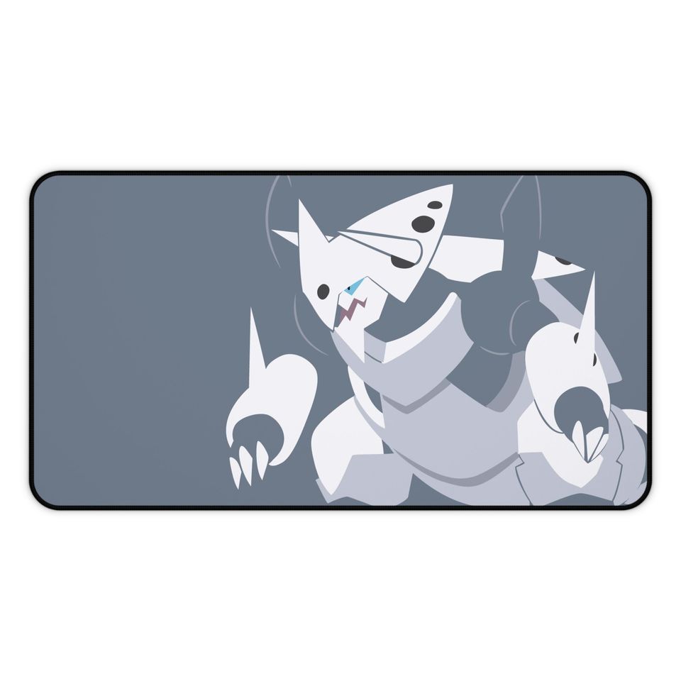 Mega Aggron Minimalist PKM Gaming Desk Mat