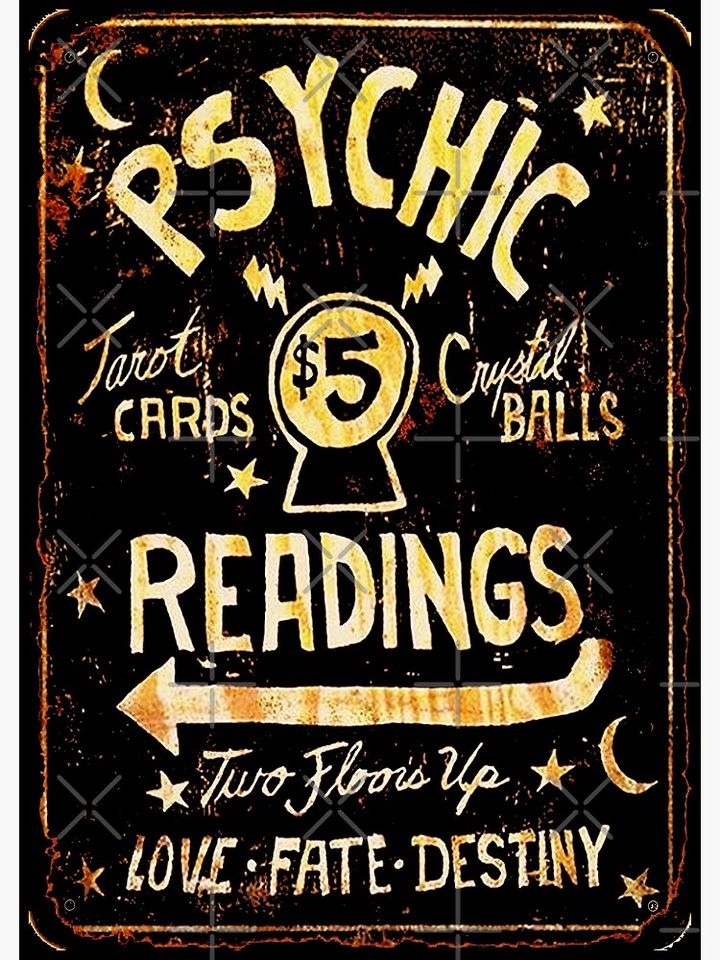 tarot divination fortune teller Premium Matte Vertical Poster