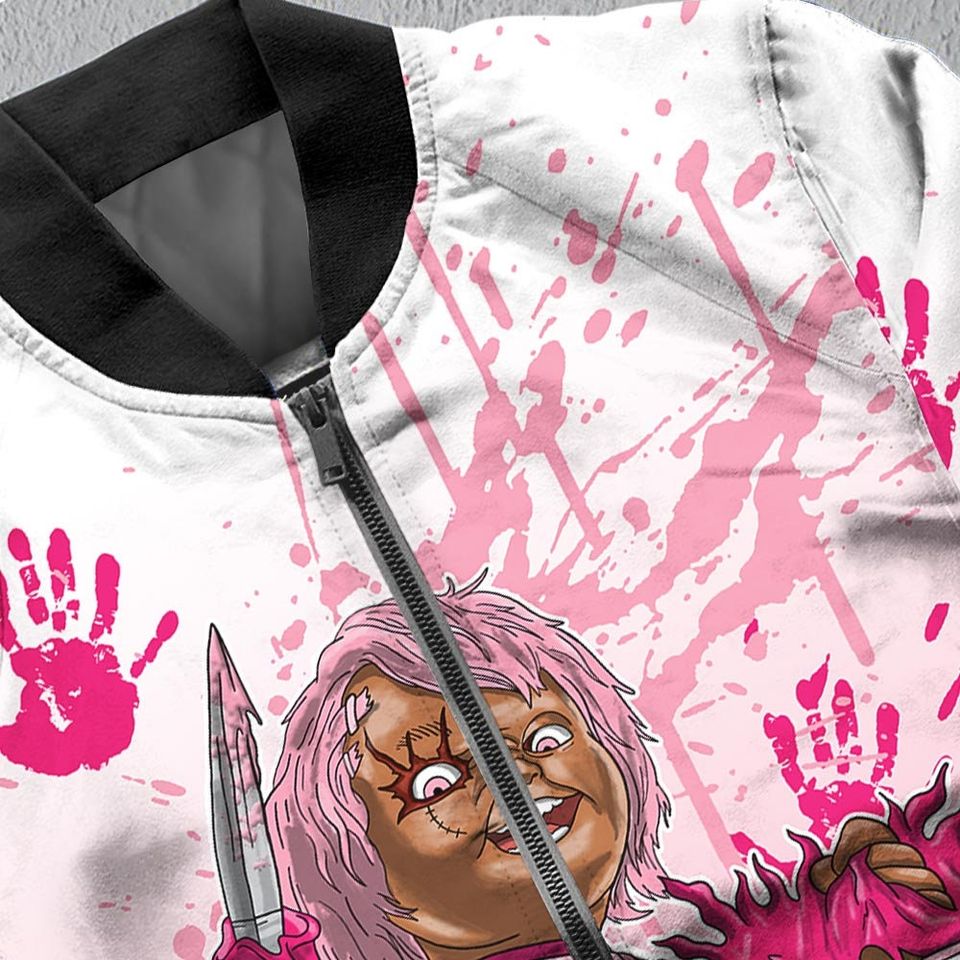 Chucky Chuckie Kills Halloween Men's Bomber Jacket