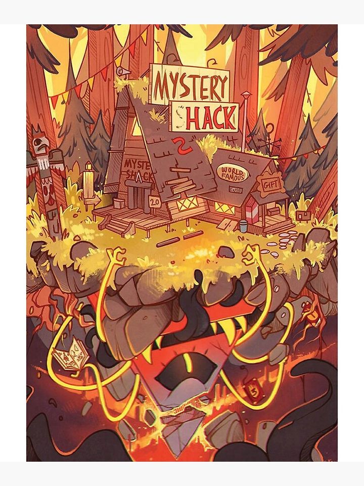gravity falls 2022 Premium Matte Vertical Poster