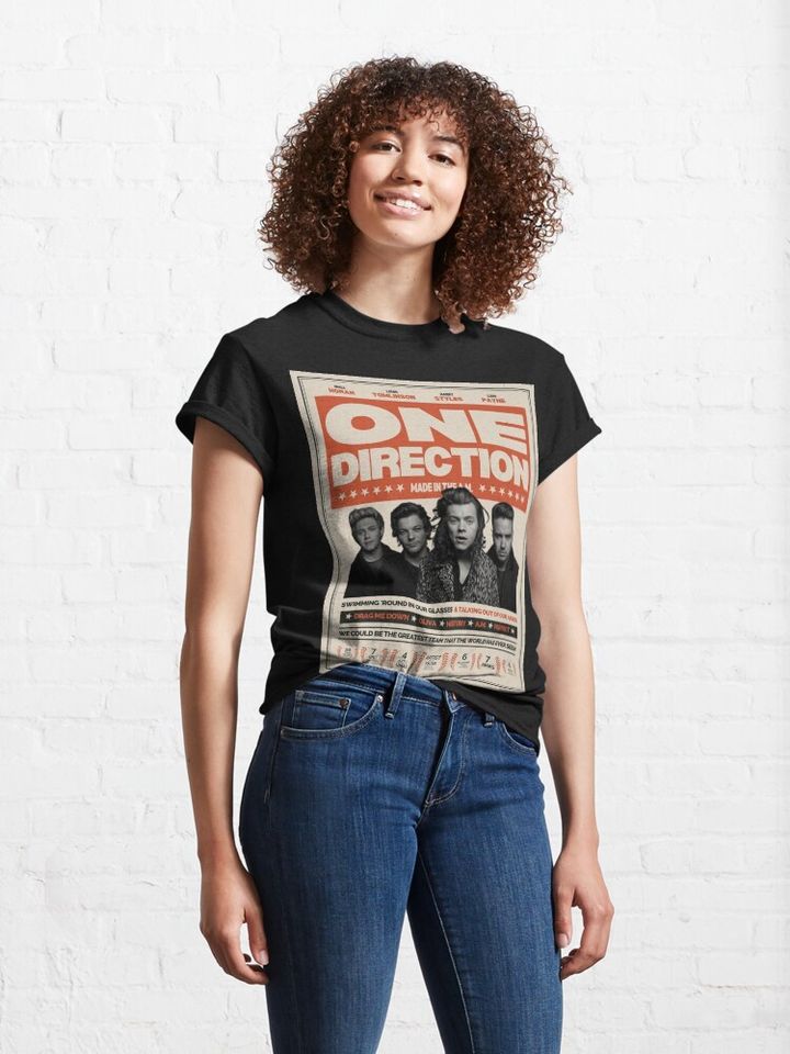 One Direction Made in the A.M Album Artwork Classic T-Shirt