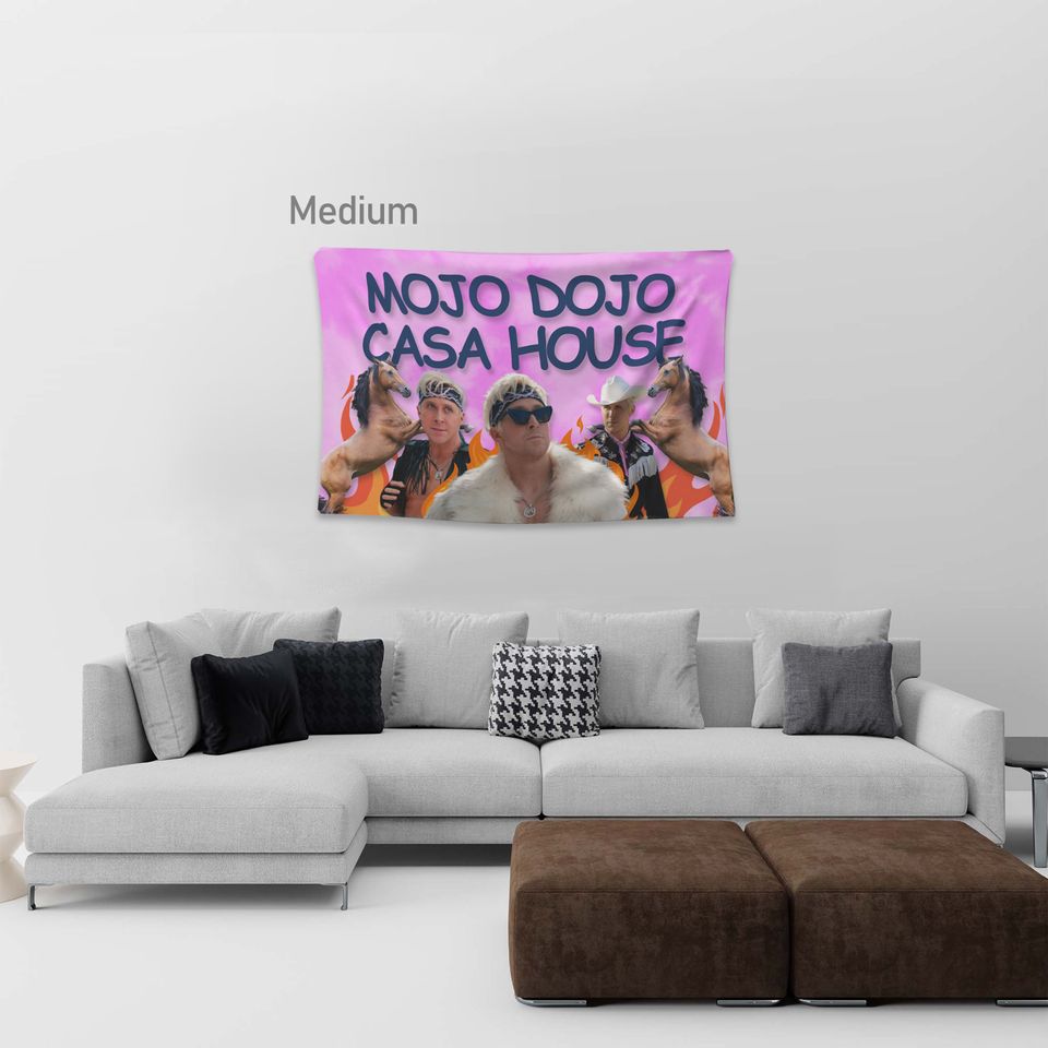 Mojo Dojo Casa House - Barbie Movie Tapestry